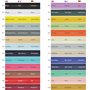 Les Petits Rubans Biais de Couture – 20 mm de large,plié 10 mm,rouleau de 25 m,50% coton 50% polyester,bordure pour couture,band