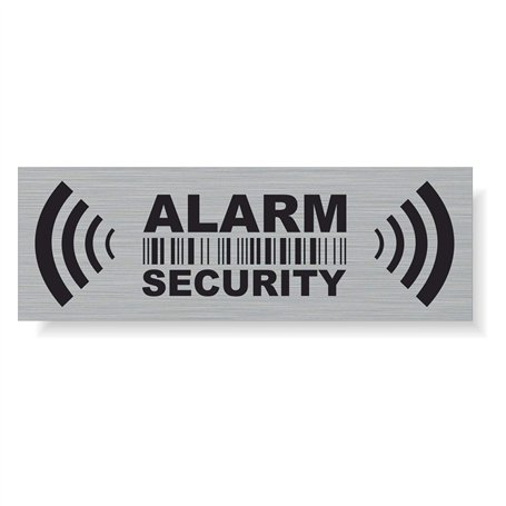 imaggge.com 20 Autocollants dissuasifs Alarm - pour fenêtre
