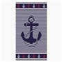 Alpes Blanc Serviette de Plage Marin 90x170