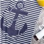 Alpes Blanc Serviette de Plage Marin 90x170