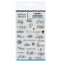 Florilèges Design FDCL117003 Tampons Clear Je T'adore Plastique Transparent 21 x 11 x 0.4 cm