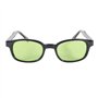 KD's 2016 - Lunettes de soleil sportifs et motards - homme & femme - s'adaptent sous casque moto vélo ski - Verres vert clair UV