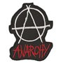 Patche Écusson Anarchie Anarchiste Cerclé Patch Brodé Thermocollant