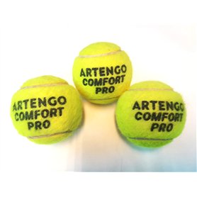 MiragesDesOndes Lot de 3 balles de Tennis Comfort Pro.