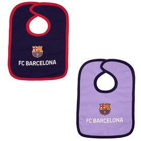 Lot 2 x Bavoir Barça - Collection Officielle FC Barcelone - bébé garçon