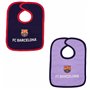 Lot 2 x Bavoir Barça - Collection Officielle FC Barcelone - bébé garçon