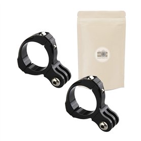 Adaptout X2 Support Fixation Pince en Metal 32mm pour gopro ou Action cam sur Guidon Tige Selle vélo Moto Compatible système gop