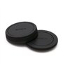 EOSM BO Bouchon BOITIER + Cache Arrière pour Objectif à Monture Canon EOS M EOS-M Compatible : EOS M M3 M5 M10 Etc. - ADAPTOUT M
