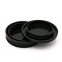 EOSM BO Bouchon BOITIER + Cache Arrière pour Objectif à Monture Canon EOS M EOS-M Compatible : EOS M M3 M5 M10 Etc. - ADAPTOUT M