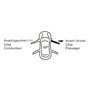 CQX Leve Vitre Avant Droite VW PASSAT 3B2 3B3 3B5 3B6=1996-2005+avec plaque complet