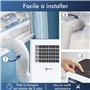 KLIM K9000 | Climatiseur Mobile Silencieux 3 en 1 + NOUVEAUTÉ 2024 + Déshumidificateur + Climatiseur Portable 9000 BTU + Ventila