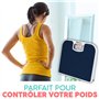 Adamson A21 Pese Personnes Mecanique Pour Poids Corporel- Jusqu’à 136 KG - Surface en Caoutchouc Antidérapant - Pese Personne An