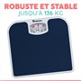 Adamson A21 Pese Personnes Mecanique Pour Poids Corporel- Jusqu’à 136 KG - Surface en Caoutchouc Antidérapant - Pese Personne An