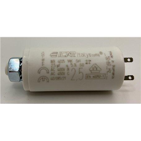 Condensateur pour volet roulant SOMFY 2.5 µF