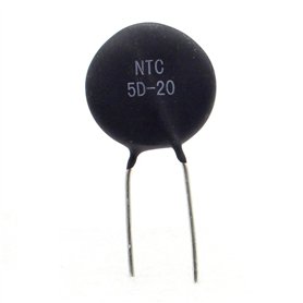 1x Thermistance NTC - 5D-20-5ohm - 7A - Hongzhi Elec - 15vari017