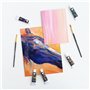 Zenacolor - Kit de Peinture Acrylique (40 pièces) - 24x12ml Peintures- Avec 5 Toiles à Peindre, 10 Pinceaux, 1 Palette - Set Pei