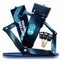 Zenacross - Antivol Vélo Haute Sécurité - Cadenas Résistant en Acier Carbone avec Support - Technologie SteelSecure et 3 clés po