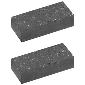2x Plaquettes de frein rectangulaires 29mm compatible avec Tecumseh Peerless series 600 790006 799021