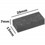 2x Plaquettes de frein rectangulaires 29mm compatible avec Tecumseh Peerless series 600 790006 799021