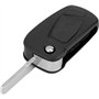 ProPlip Clé complète électronique à Programmer Compatible avec Ford Ka 3 Boutons ID46 PCF7946 434MHz Télécommande Vierge