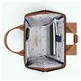 CABAIA - Sac à Dos Adventurer Moscou - Maxi 23L - Déperlant - Compartiment Ordinateur Portable 15" - 2 Poches - Certifié Vegan -