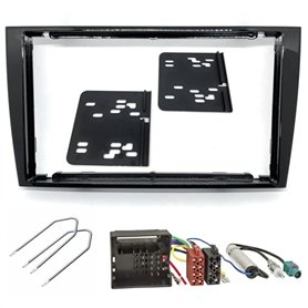 Sound-way - Kit de Montage autoradio Adaptateur avec façade 2 DIN