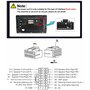 Sound-way Kit de Montage Autoradio, Façade Cadre de Radio 10.1"/ 9" Pouces, Adaptateur Compatible avec Peugeot 208/2008 2013-201