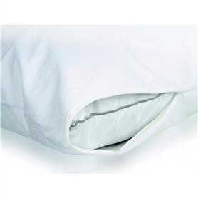 Roupillon - PROTÈGE OREILLER 100% Coton Imperméabilisé COULEURS - Blanc
