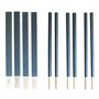 KD89 Assortiment de 10 cabrons en Bois avec Papier à poncer abrasif de Forme Plat