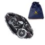 CUSTOMprivé Boucle ceinture ceinturon moto custom type harley universelle pour motards Bikers et Trikers