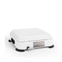 INTEC - Plaque de cuisson gaz 1 feu 1500W Brûleur acier Réchaud Gaz butane ou propane Blanc laqué Grille Couvercle