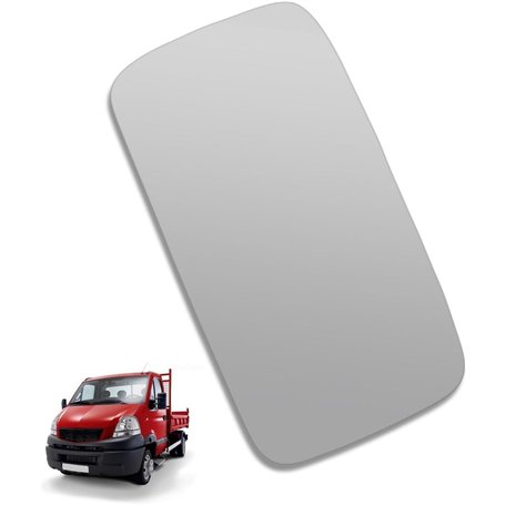 Miroir Glace de Rétroviseur Extérieur Avant Gauche ou Avant Droit compatible pour MASCOTT (1999-2013) 7701065722