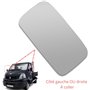 Miroir Glace de Rétroviseur Extérieur Avant Gauche ou Avant Droit compatible pour MASCOTT (1999-2013) 7701065722