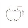Agrafe Clip de Fixation de Durite du Turbocompresseur compatible pour Renault MASTER 3 NV400 MOVANO B 2.3 DCI CDTI OEM 144605593
