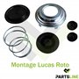 Kit Réparation pour Membrane de Tête de Filtre à Gasoil Diesel avec Montage Lucas Roto (6 broches de fixation)