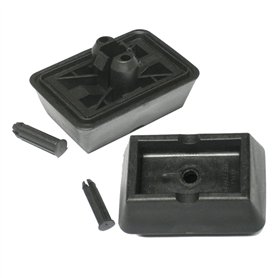 (Lot de 2) Tampon de Levage pour Cric Chandelle Avant OU Arrière Gauche OU Droit compatible avec SERIE 3 (E46) SERIE 6 (E63/E64)
