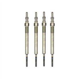 Partsline (Lot de 4) Bougie de préchauffage 1.3 diesel compatible avec Mito