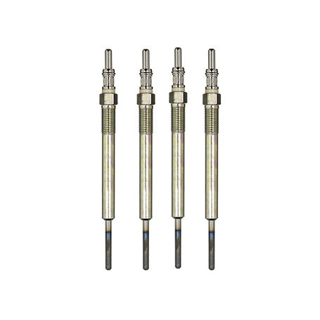 Partsline (Lot de 4) Bougie de préchauffage 1.3 diesel compatible avec Mito