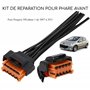 Partsline Faisceau réparation phare avant 10 broches compatible avec 308 I (2007-2014) Berline & SW