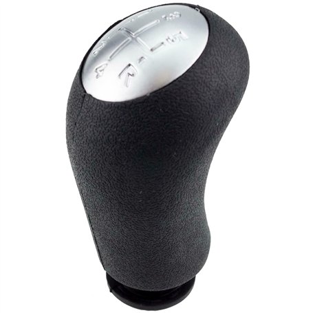 Pommeau Chromé de Levier 5 Vitesses Boite Transmission Manuelle compatible avec DOKKER DUSTER LOGAN II LOGAN MCV II CLIO III LAG
