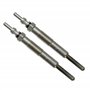 (Lot de 2) Bougie de préchauffage compatible avec SOLENZA CLIO 2 KANGOO SCENIC TRAFIC SAMURAI 1
