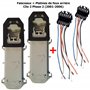 (Lot de 2) Prise Réparation Faisceau Connectique avec Fiche Electrique + Platine pour Feux Arrière Gauche ET Droit compatible av