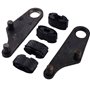 Kit de Réparation pour Mécanisme Toit Ouvrant Pattes Métalliques et Clips Agrafes 6 Pièces compatible pour SCENIC II MEGANE II -
