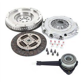 Kit Embrayage Complet Volant Moteur Rigide avec Butée Hydraulique compatible pour ESPACE IV LAGUNA II 1.9 dCi - 7701472768 77014