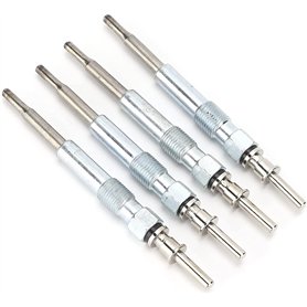 Partsline (Lot de 4) Bougie de préchauffage compatible avec Série 1 (E87)