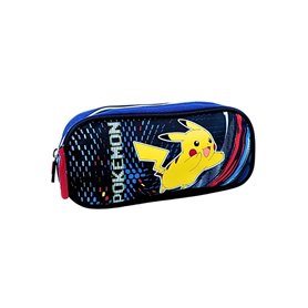 mybagstory - Trousse – Pokémon – Trousse Un Compartiment - Enfant - Ecole - Maternelle - Garderie - Trousse Garcon – Taille 23 c