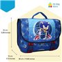 mybagstory Cartable Sonic Enfant – Sac à Dos École Primaire Garçon – Grand Format 33x38x12 cm – Confort Rembourré – Idéal CP CE1
