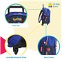 mybagstory - Sac à Dos à roulettes Pokémon Pikachu – Trolley Enfant 42x31x18 cm – 2 Compartiments – Sac école Maternelle ou Prim