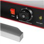 Grill Contact Électrique Panini 2200W – Plaques Large 340 x 230 mm – Supérieure Rainurée/Inférieure Lisse – Température 0 à 300°
