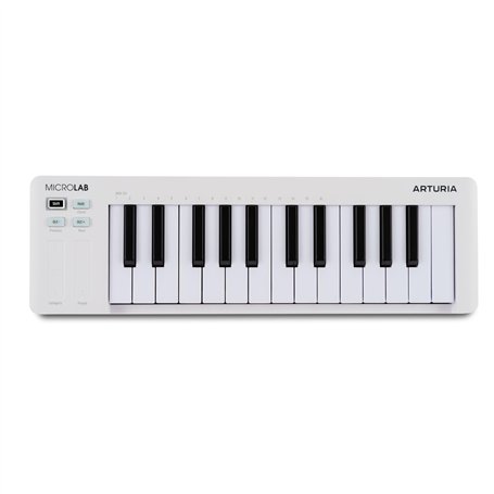 Arturia MicroLab MK3 - Contrôleur MIDI compact 25 touches sensibles à la vélocité